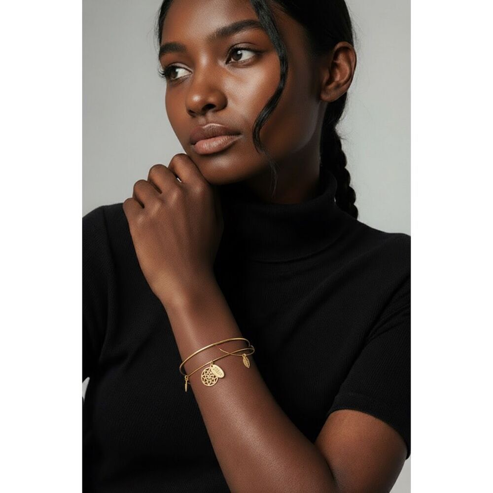 Bundle of Golden Bangles